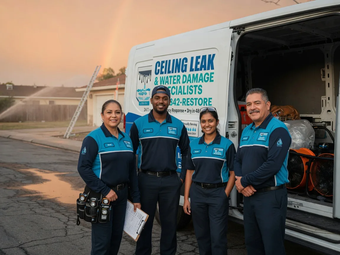 Ceiling Leak Cleanup company in Woodward, PA