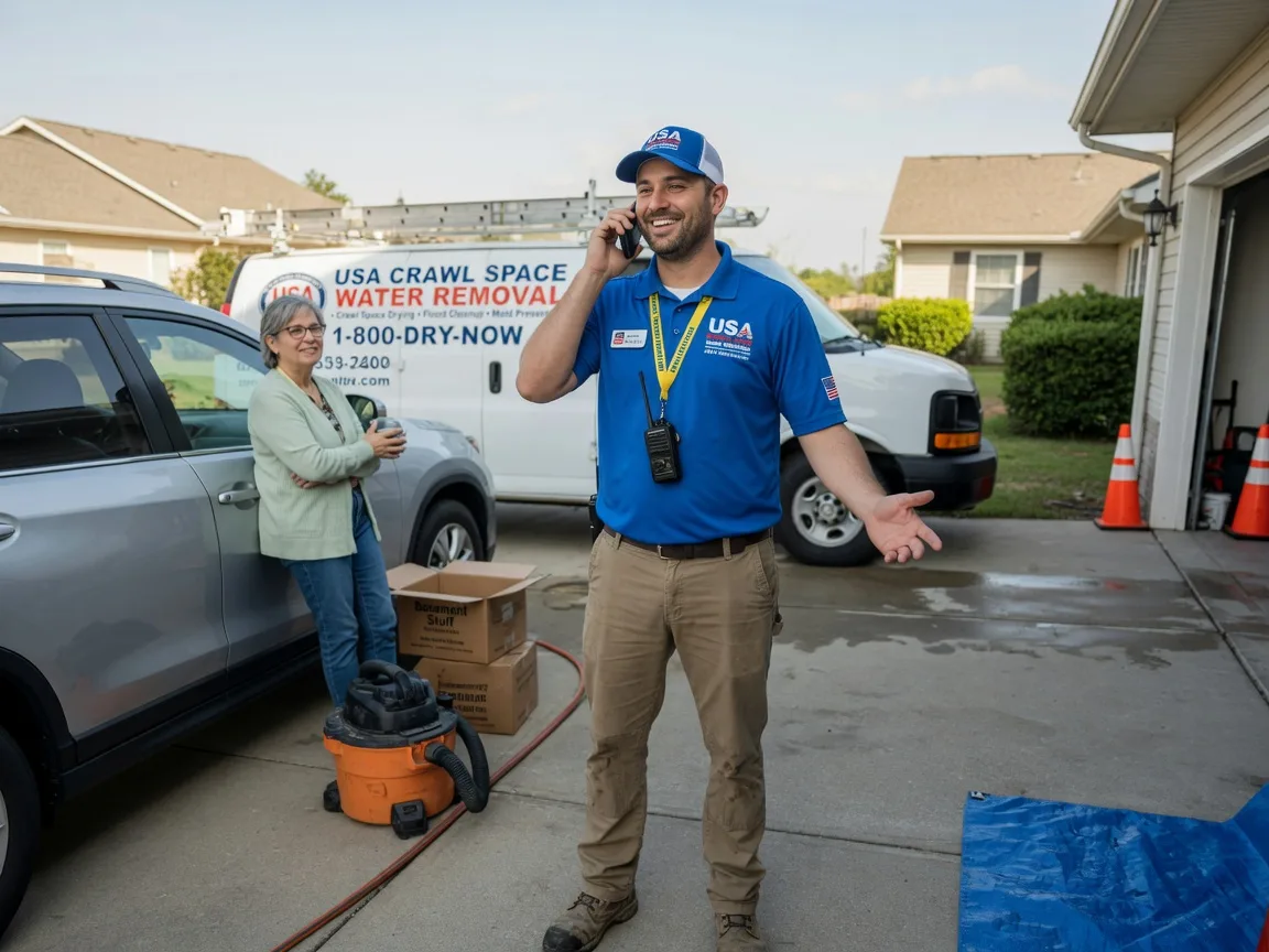 Crawl Space Water Removal Woodward, PA FAQs